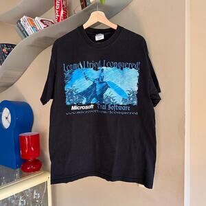 Vintage Y2K Microsoft Promo Shirt